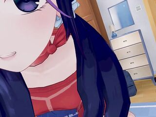 MiSide ASMR VR Roleplay Avid Angel Mita Comes Into Your World ~ Pov - SLUTTY - Ear Licks