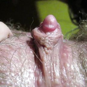 Huge clit orgasm hairy pussy small tits amateur homemade video