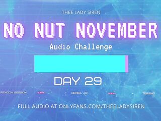 No Nut November Audio Defiance Day 29