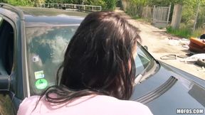 Stranded Teens - Belle Needed a Lift to Brno so Bad, She Begged a Ride From a Random Stranger