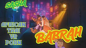 African Hottie Visiting Thailand