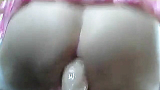 Crossdresser Lydia Lust Takes on a Monstrous Shaft in a Rosy Micro Microskirt