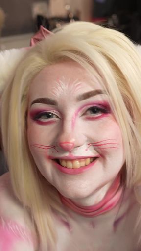 POV: Kitty Body-paint Fuck Experience