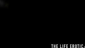 ”Gorgeous brunette Lexi Dona uses a vibrator”