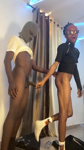 Straight Hommie Fucked Me While I Bend Over