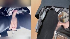 制服の男のか立ちハックてヒストンマシーンに刺され連続射精 #女装女子校生かsexマシーンに犯される