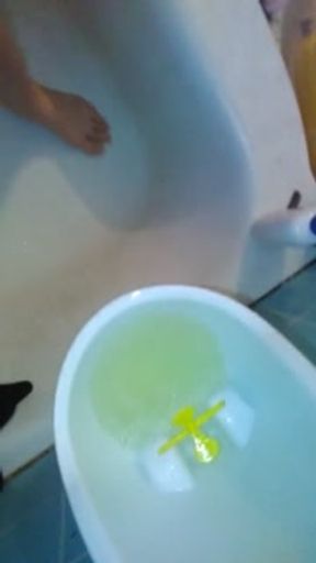 Hairy PinkMoonLust PEES HARD Standing into Boy Potty Training Nasty Dirty Hot Pee Urine Male Urinal