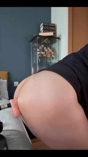 Fucking My Ass with a Fuck Machine