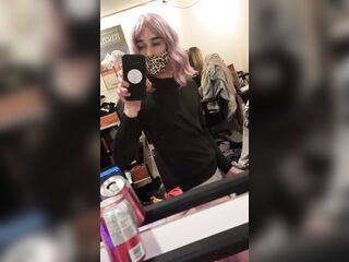 Trans Hotty Large Weenie Masturbating Jizz flow