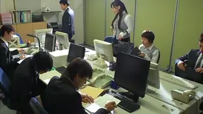 Sayuki Kanna Deepthroats Boss in Kitchen After Heated Office Seduction