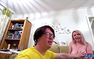 Danni Marie Cum On Her Big Tits