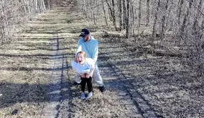 Amateur MILF gets fucked outside by huge cock, followed by a voyeur drone