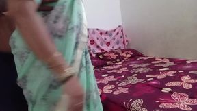 New Saree Sex with My Wife and Me Enjoy