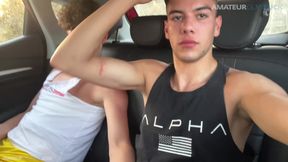 Agf:: Caught on Uber Cam: Me Sucking off My Friend - You Won’t Believe How Far We Go.