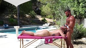 MASSAGE SESSION TO FUCK SESSION WITH SEXY BLONDE VANNA ROSE