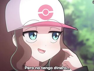 Hilda loses and gets a creampie fuck (pokemon) [Spanish subtitle]