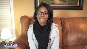Sylvia Petite Nerdy Brunette Glasses Sloppy Deepthroat Then Anal!