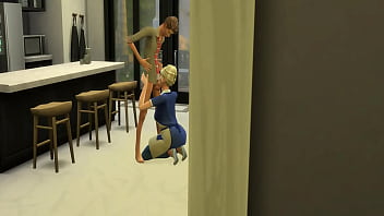 Voyeur Life - Brady bunch watching mom give the boy next door a bj secretly