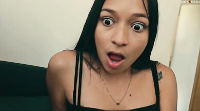 LIL TIMY CUM INSIDE MY PUSSY WHEN HE FUCKS ME WHILE MY BOYFRIEND GOES TO GET FOOD