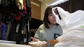 Mai - Natural Busty, Nipple Rings Beautiful Student 2