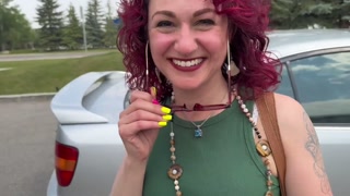 Hotwife Sucks Cock and Gets Fucked in Public Bathroom: Adventures of Sheera