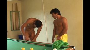 Blowjob Ass Fuck and Cumshot Together Between Two Gays with Big Cocks
