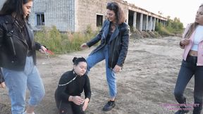JANE, NICOLE and PAMELA - You only deserve to eat dirt! (HD)
