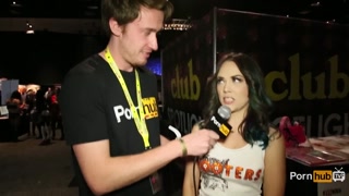 PornhubTV Kristina Rose Interview at eXXXotica 2014 Atlantic City