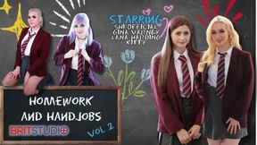 Homework & Handjobs Vol. 2 – College Roleplay Handjob Compilation