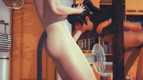 Yaoi Femboy - Simon Blowjob and Anal with Catboy