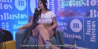 Natural Big Tits MILF Antonella Jones Fucks a BBC in a Hot Podcast