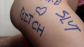 Strangers make him moan with bussy stretching