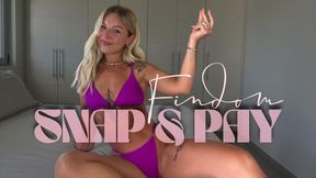 Findom Snap & Pay (Intermediate)