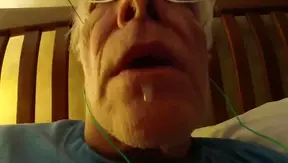 Grandpa Enjoys Self–Pleasure in Steamy Amateur Gay Masturbation Scene