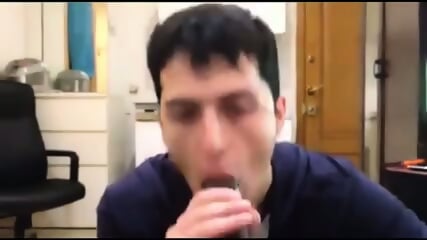 Black Cock Sucked by White Mexican Boy