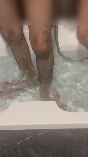 Brother-in-law Left Sister-in-law While Bathing and Kicked Ass