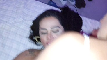 My first Sandwich with the beautiful Trans Samilly and Luca, DP, DVP.