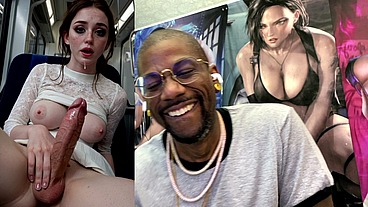 Cute Transgender Teen Wants To Cum On The Bus, AI Generated