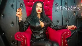 Mistress Kennya - SPH Verbal Humiliation Power Exchange Cigar Smoking Cuckolding - VRVids