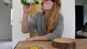 She&amp;#039;s going to fuck her boyfriend&amp;#039;s best friend... In the toilets of the bar!