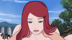 Naruto Hentai Kushina Gets Creampie by Minato