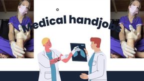 nurse handjobs inside the glove