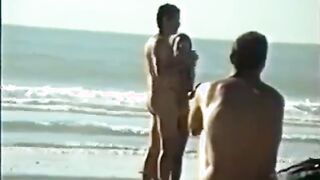 Str8 big dick on beach (Big Daddy)