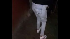 Street whore's juicy pussy and immaculate knockers