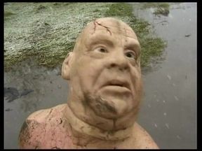 Chubby milf bends over the mud as she gets fucked hard