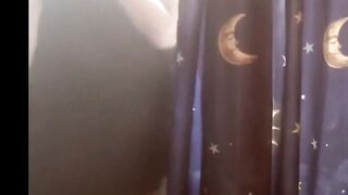 Step-Mother Peeks At Her StepSon While Showering - POV Creampie