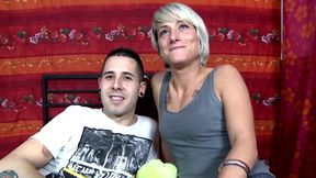 Horny slut enjoying deep ass fuck