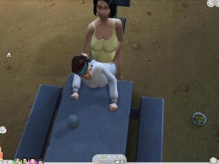 Sex in a park!