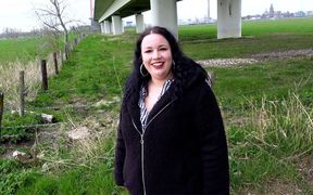 Outdoor-sex with German Chubby-slut - Lessly Needs Cum