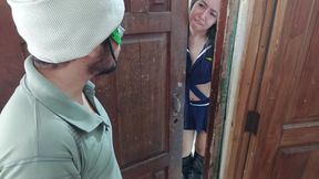 Don't tell my stepmother, please! I'll give you something very special and delicious.